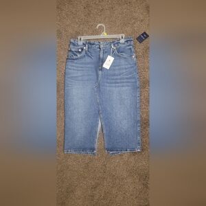 Lucky Brand Blue Asymmetrical Skirt